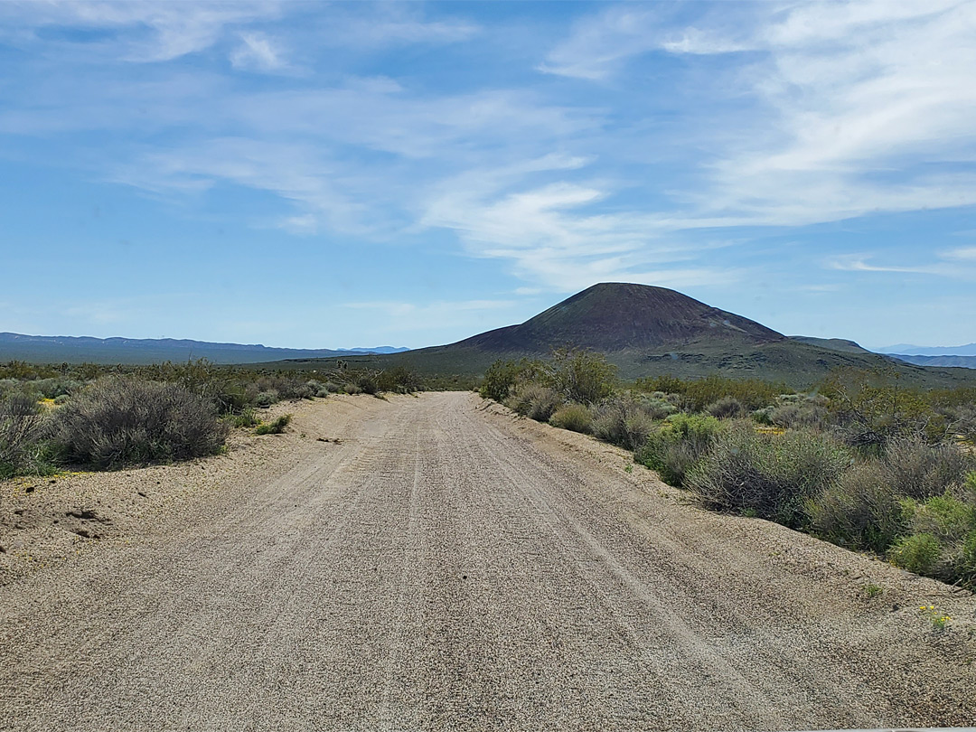 Road to the lava tube