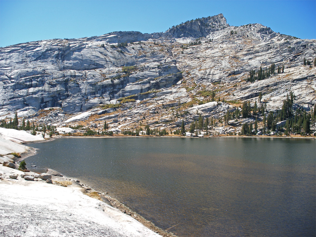 Water and granite