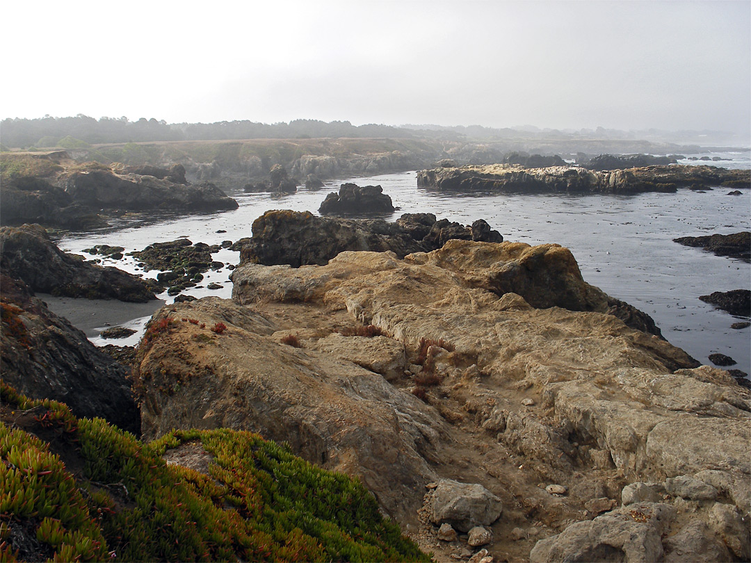 Rocky coastline