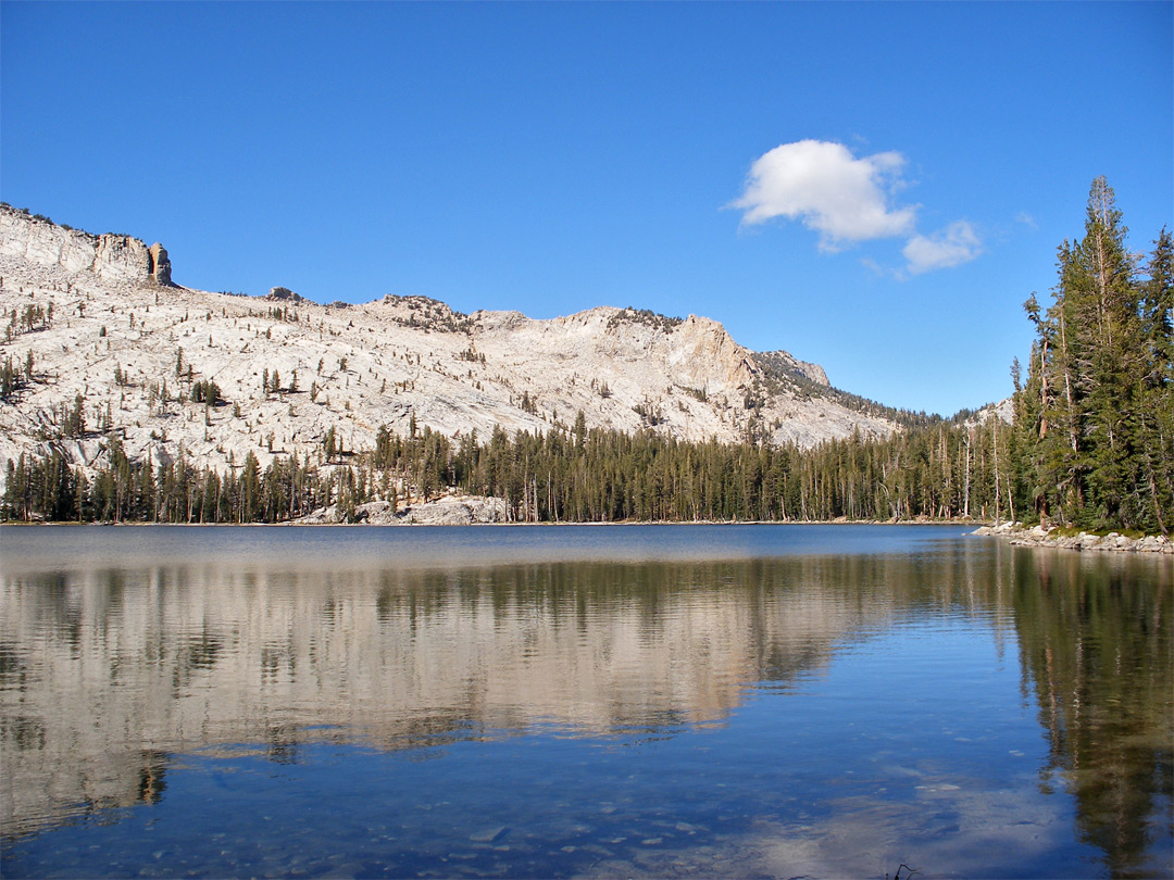 Reflections on May Lake