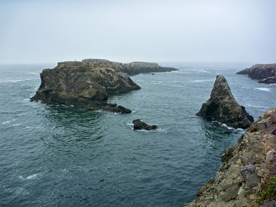 Rocks in the ocean