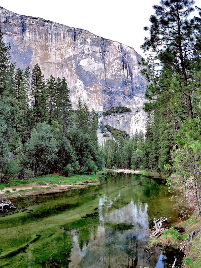 Cliffs above the Merced River