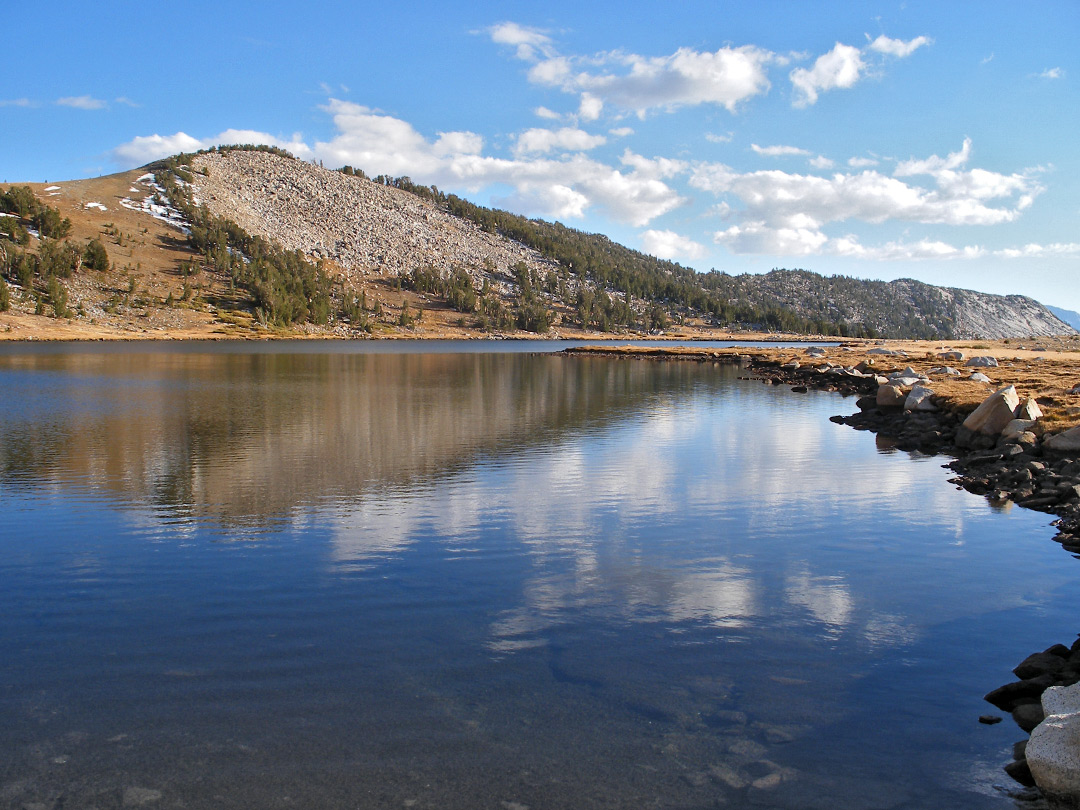 Middle Gaylor Lake - view south