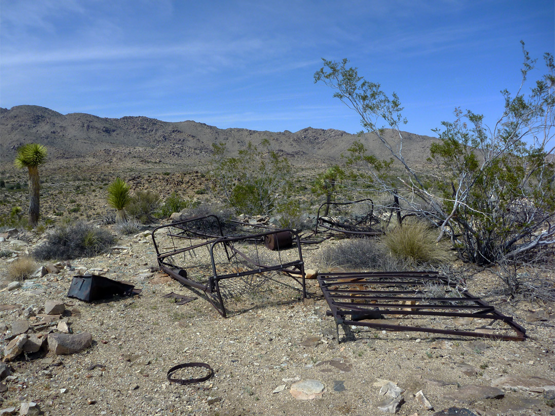 Mine camp site