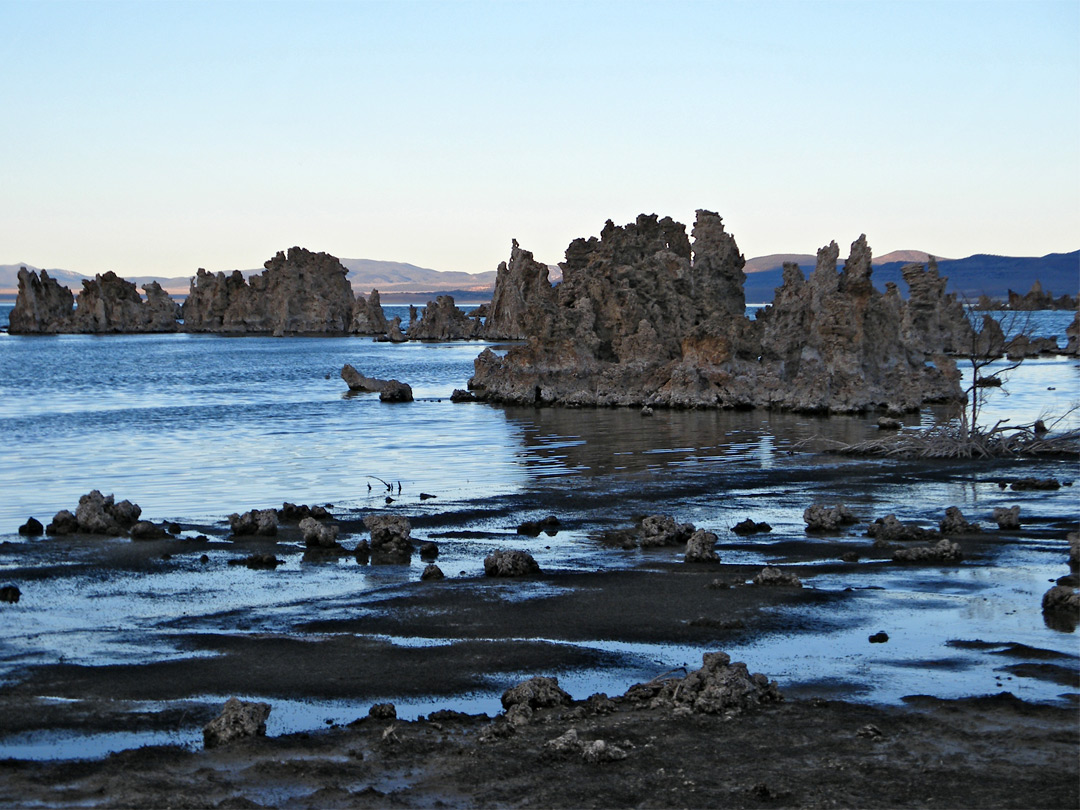 Tufa just after sunset