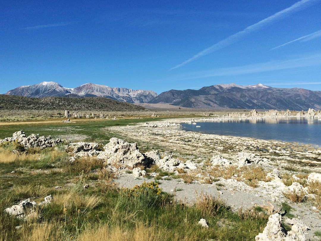 The Sierra Nevada - view west