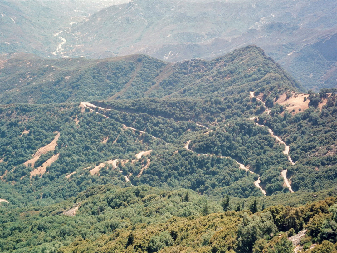 Switchbacks of CA 198