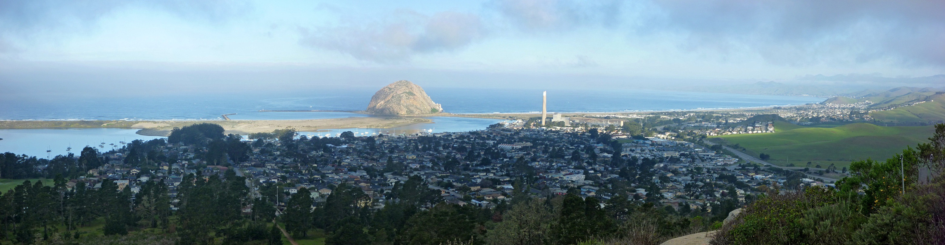 The town of Morro Bay