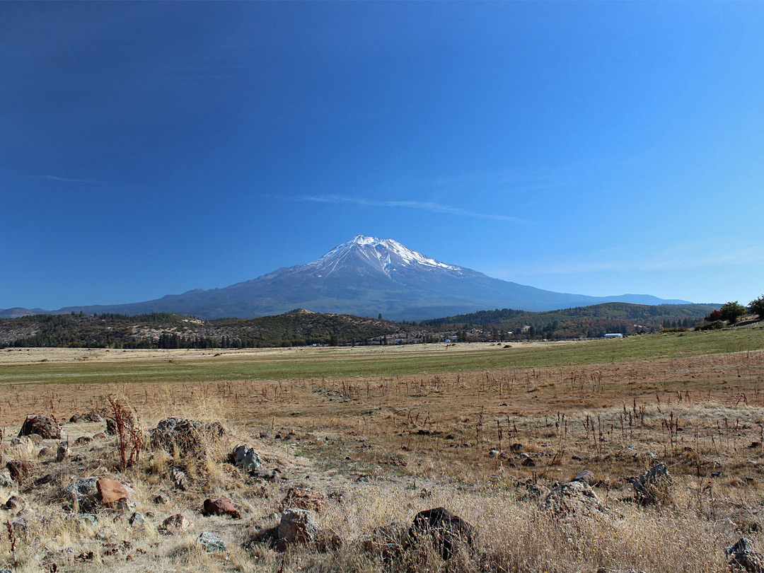 The volcano, from I-5