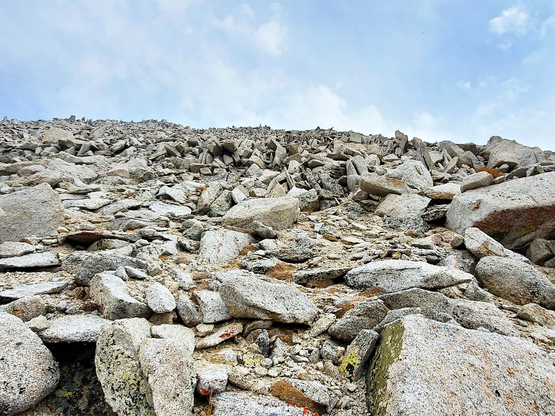 Scree on Mt Starr