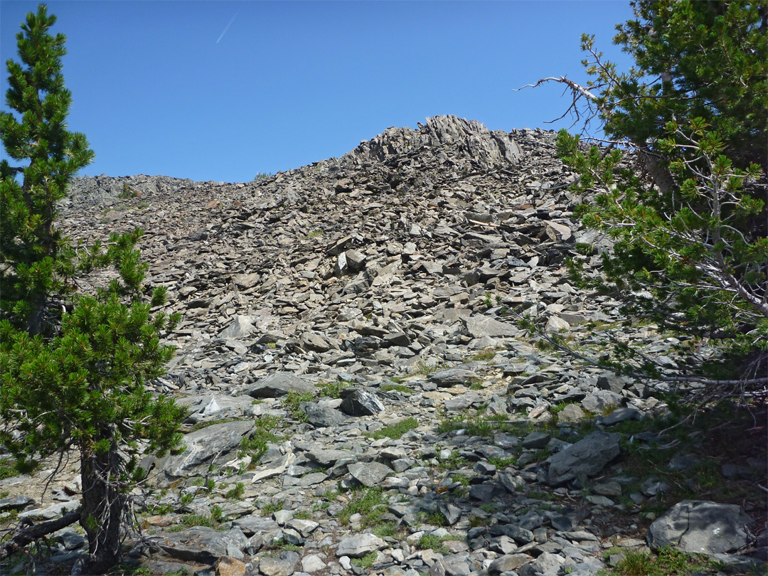 Rocky hillside