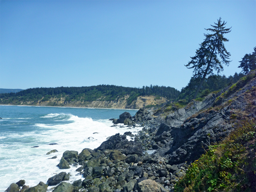 Coastline near Mussel Rocks