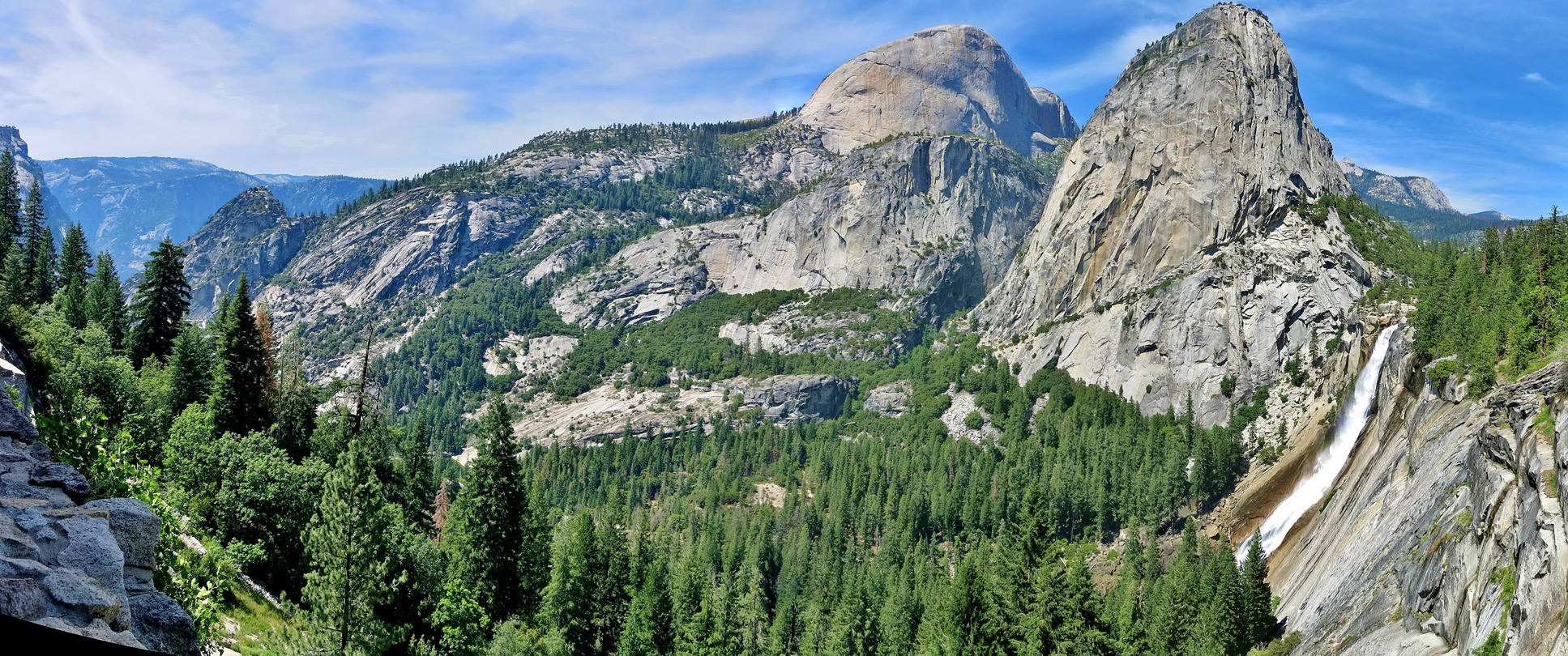 Nevada Fall, from the John Muir Trail