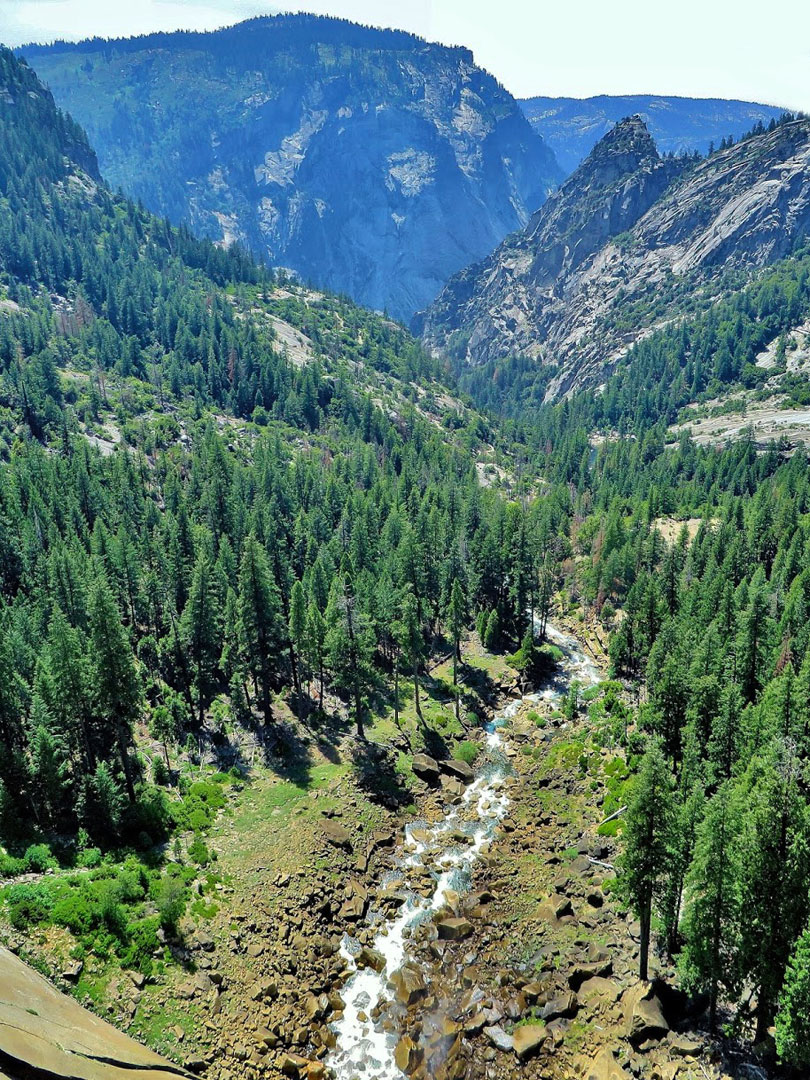 Top of Nevada Fall