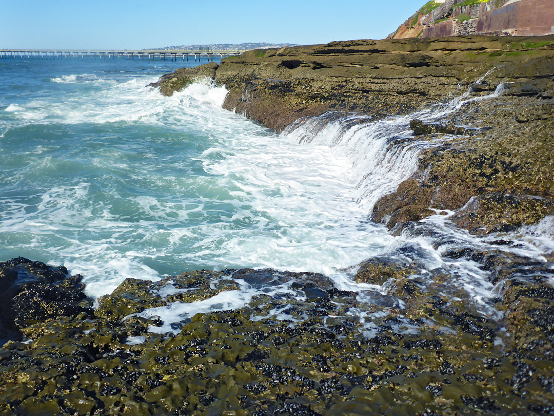 Rocks at low tide