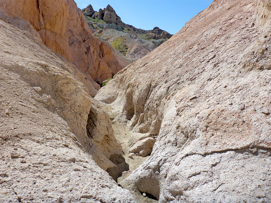Upper end of the canyon