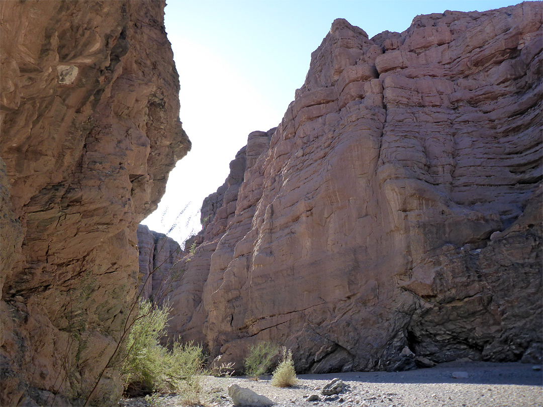 Vertical cliffs