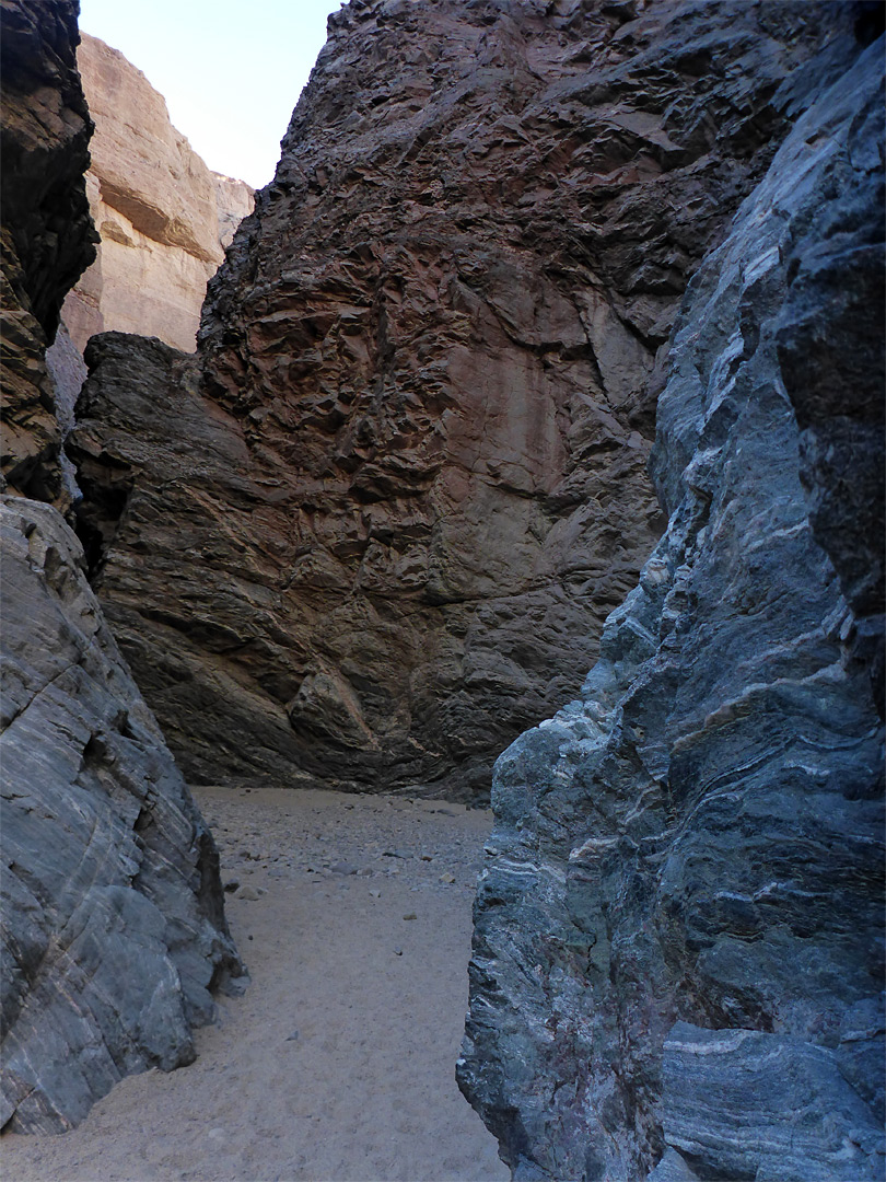 Bend in the canyon