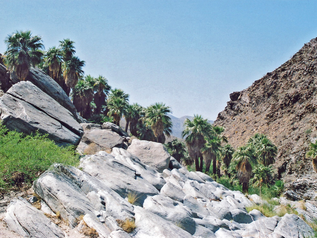 Granite boulders