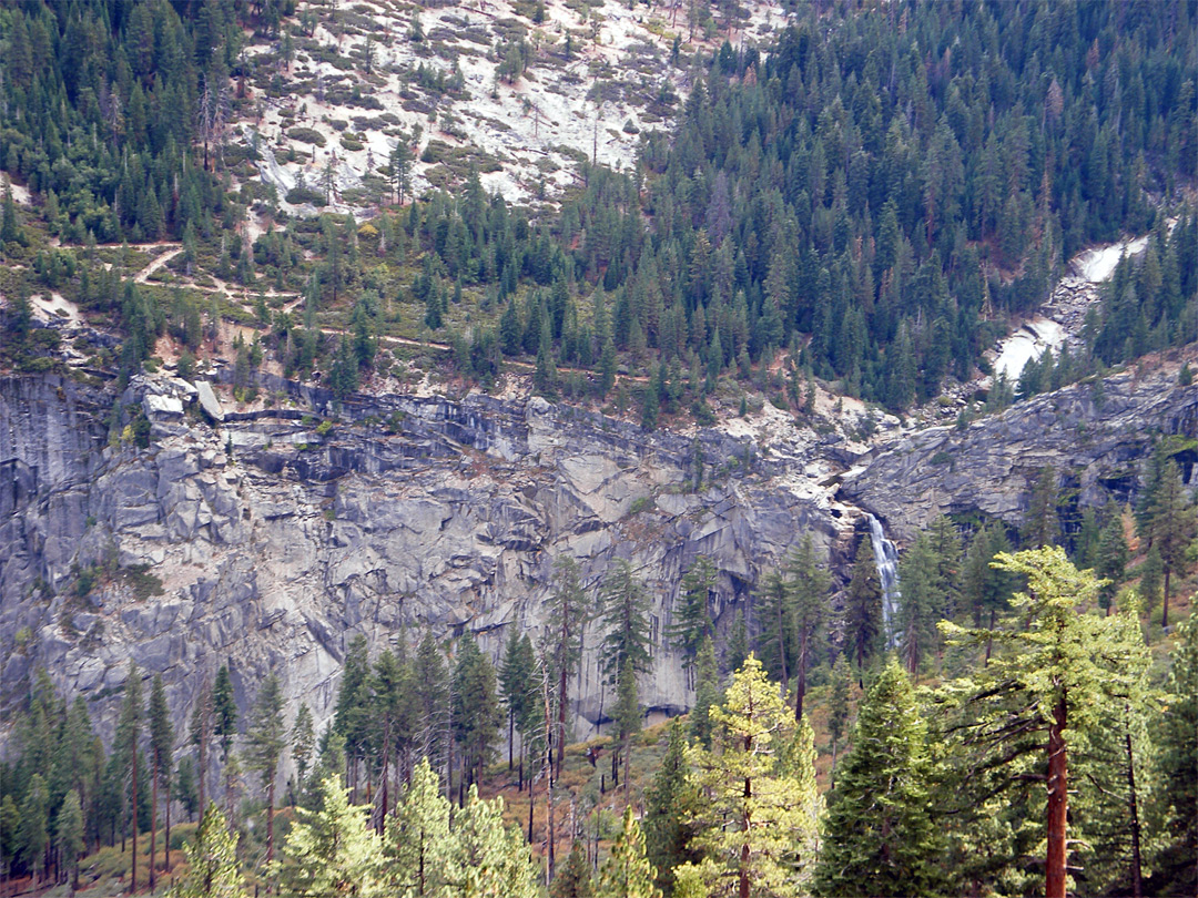 The trail, across Illilouette Creek