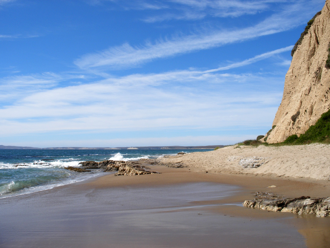 Sandy beach