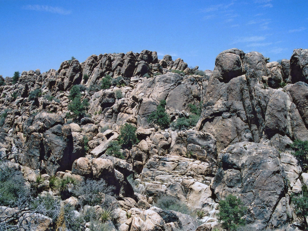 Rocks on top of Queen Mountain