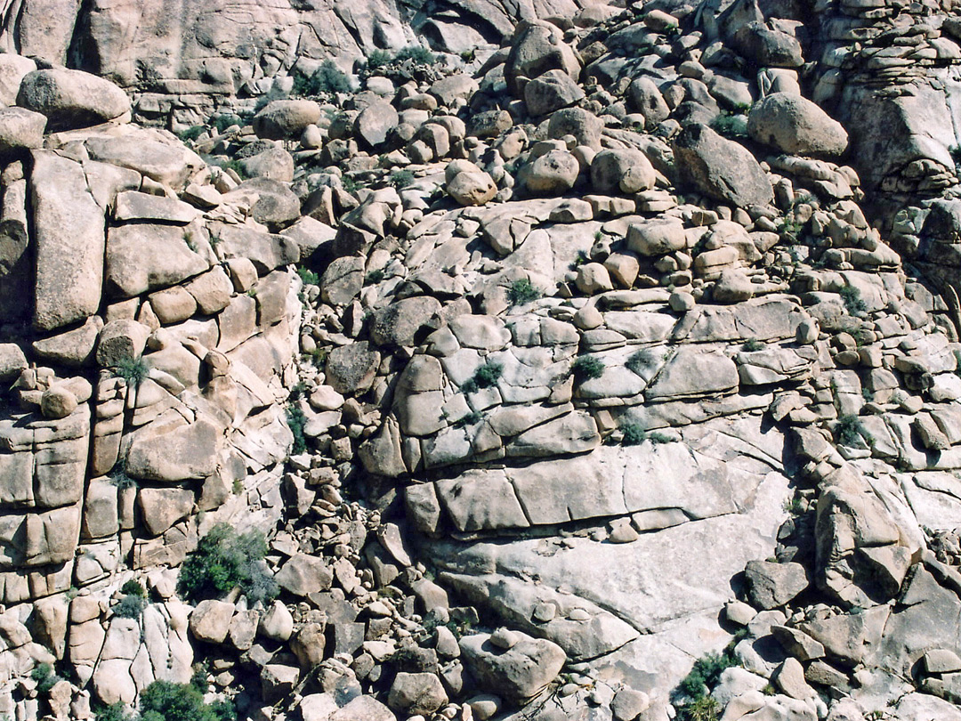 Canyon walls