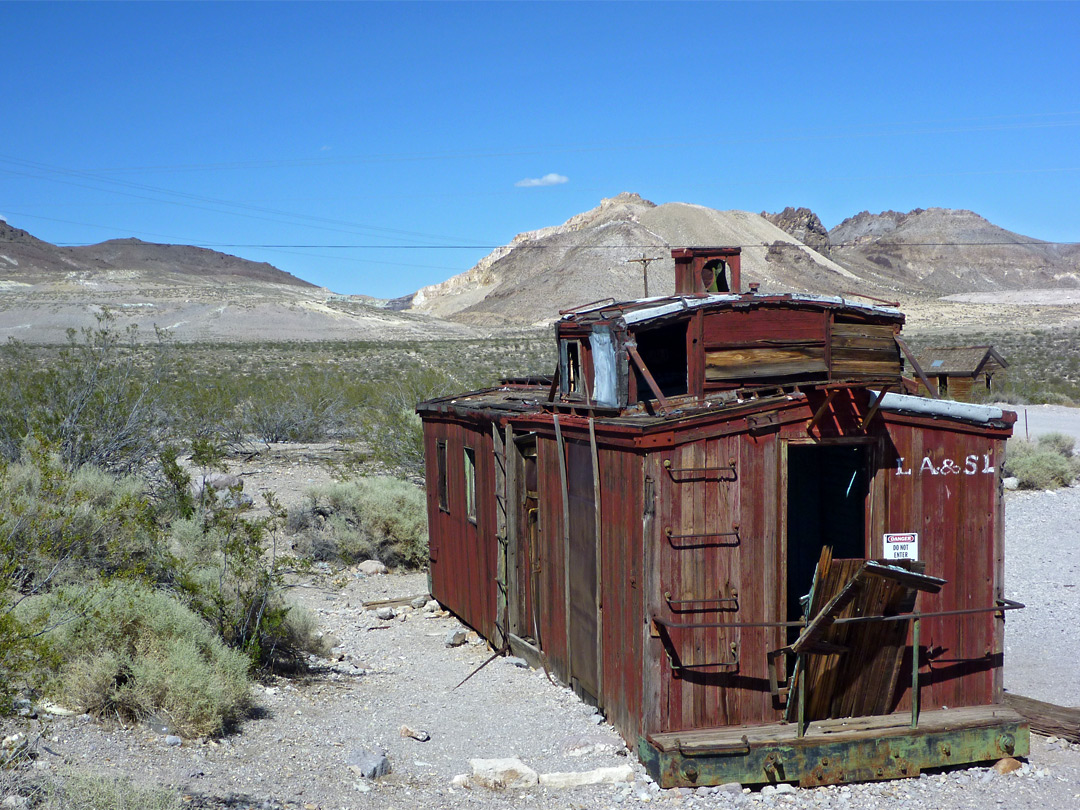 Union Pacific caboose