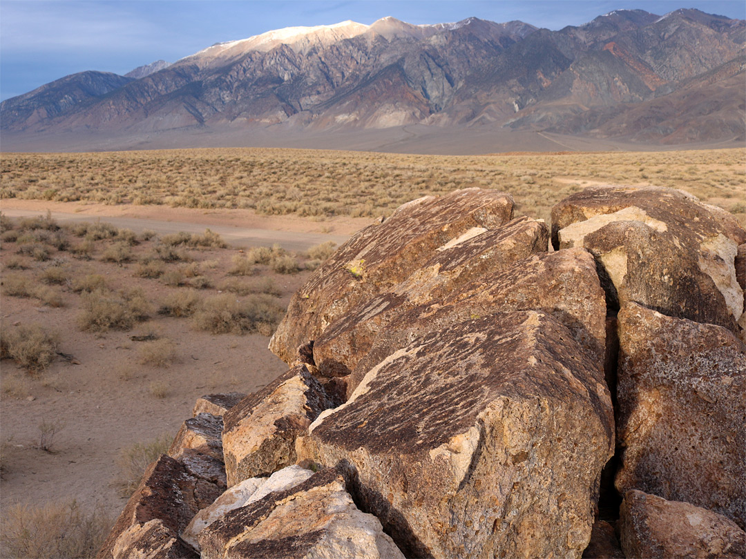 Tuff outcrop