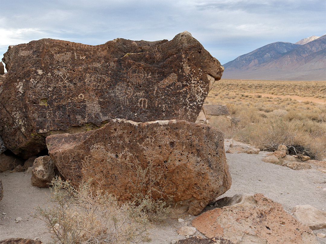 Two boulders