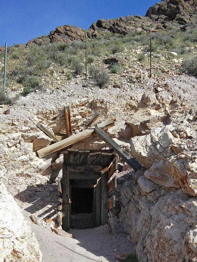 Mine entrance