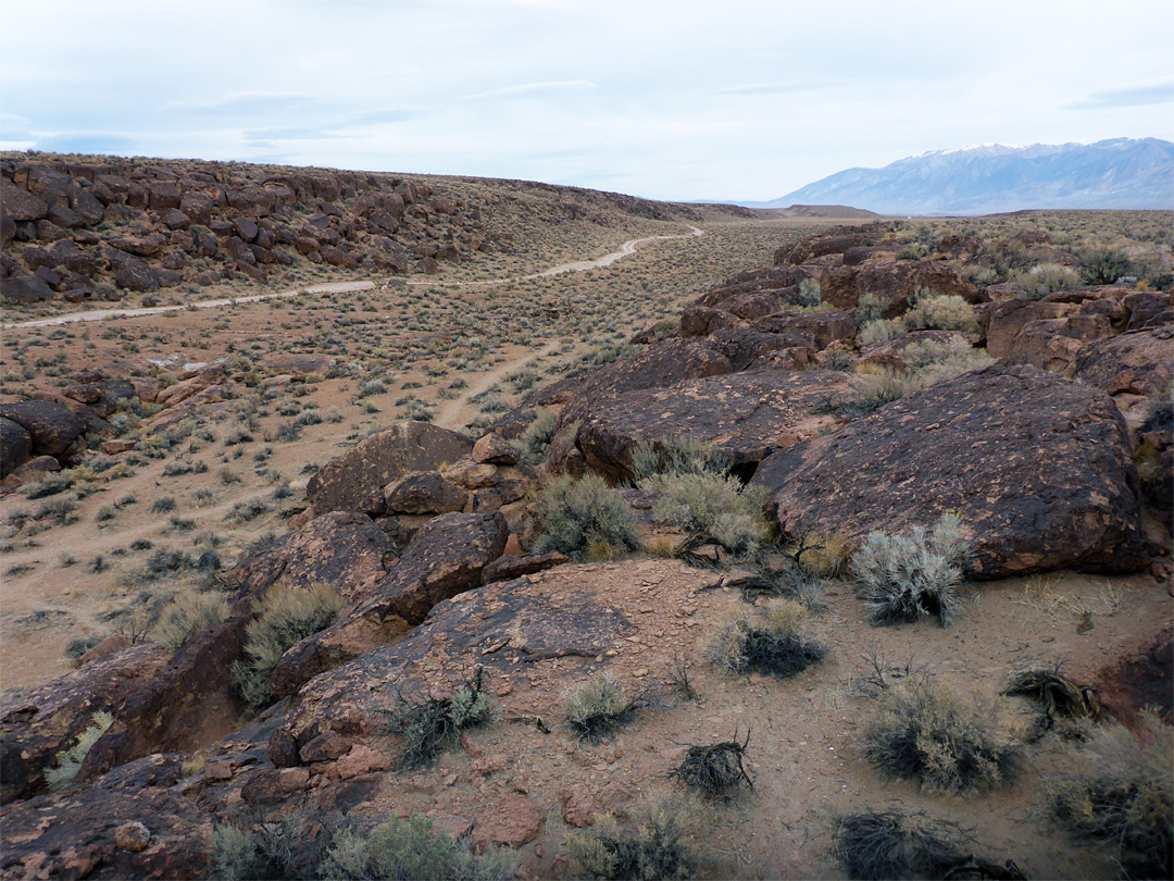 Unpaved track