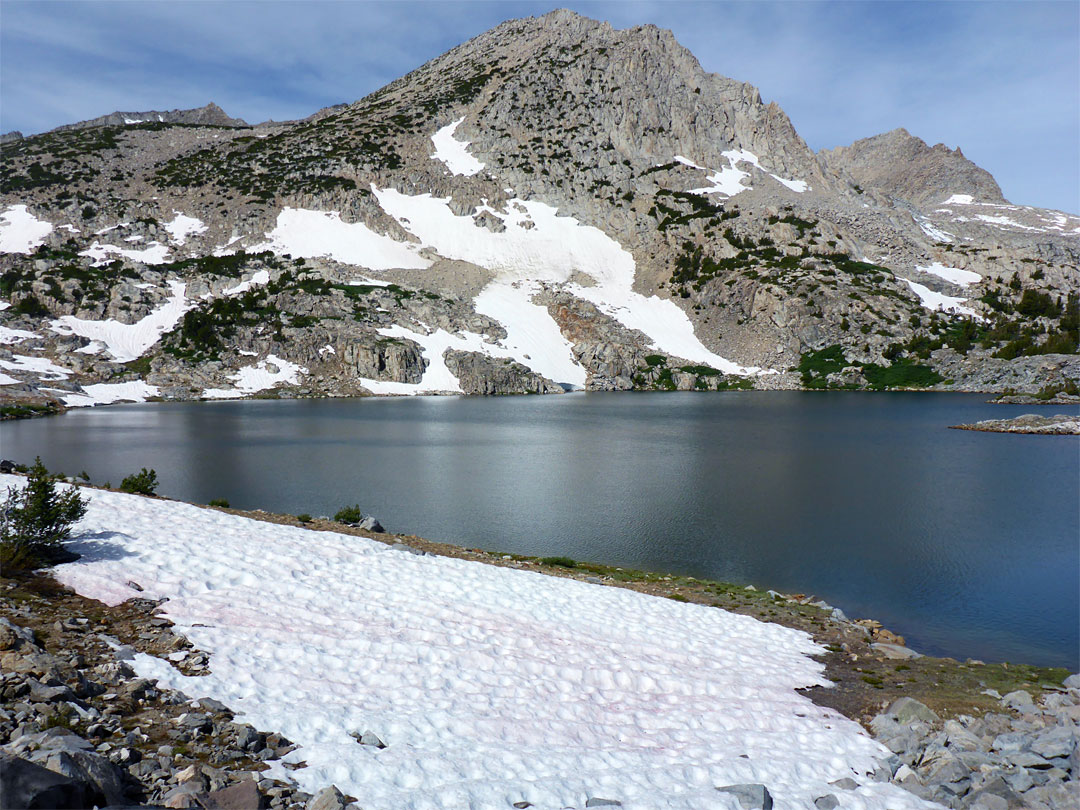 Lake below Mt Goode