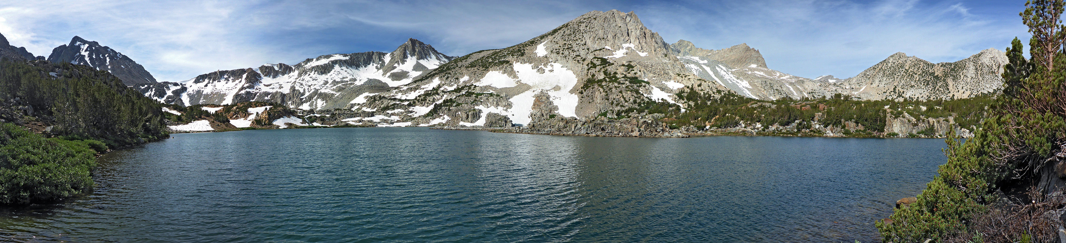 Panorama of Saddlerock Lake