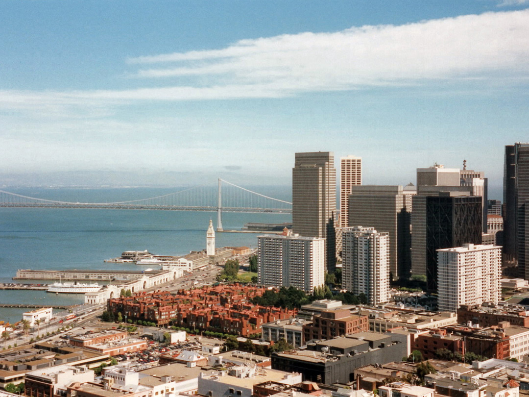 Bay Bridge and the Embarcadero