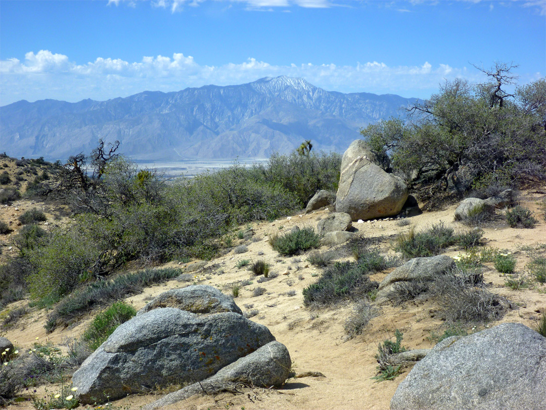 Granite boulders