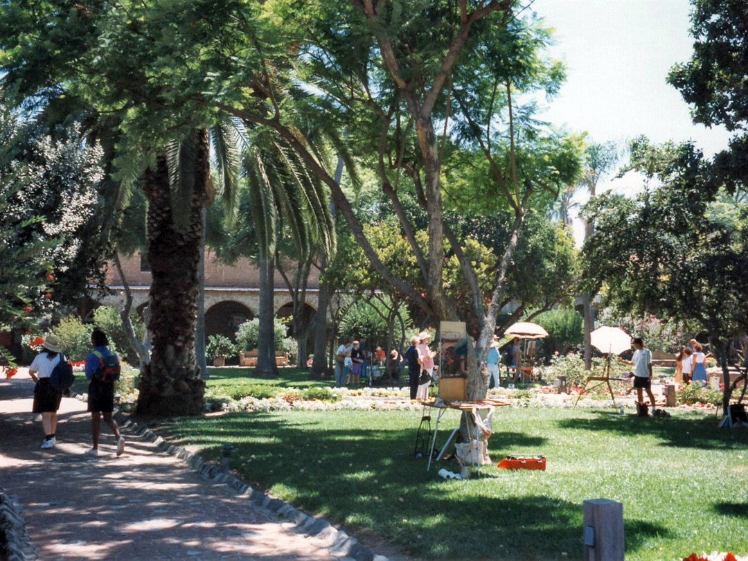 Courtyard of San Juan Capistrano