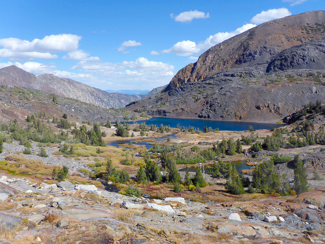 Valley below Shamrock Lake