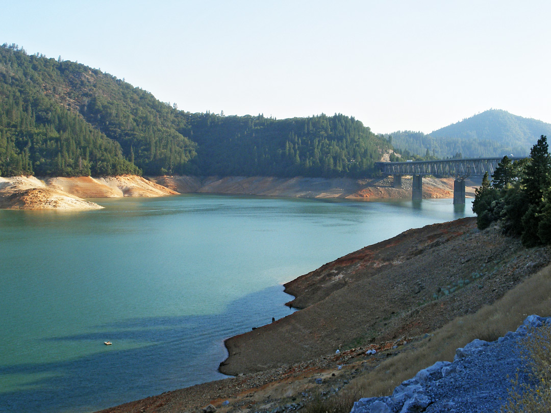 Bridge over Shasta Lake