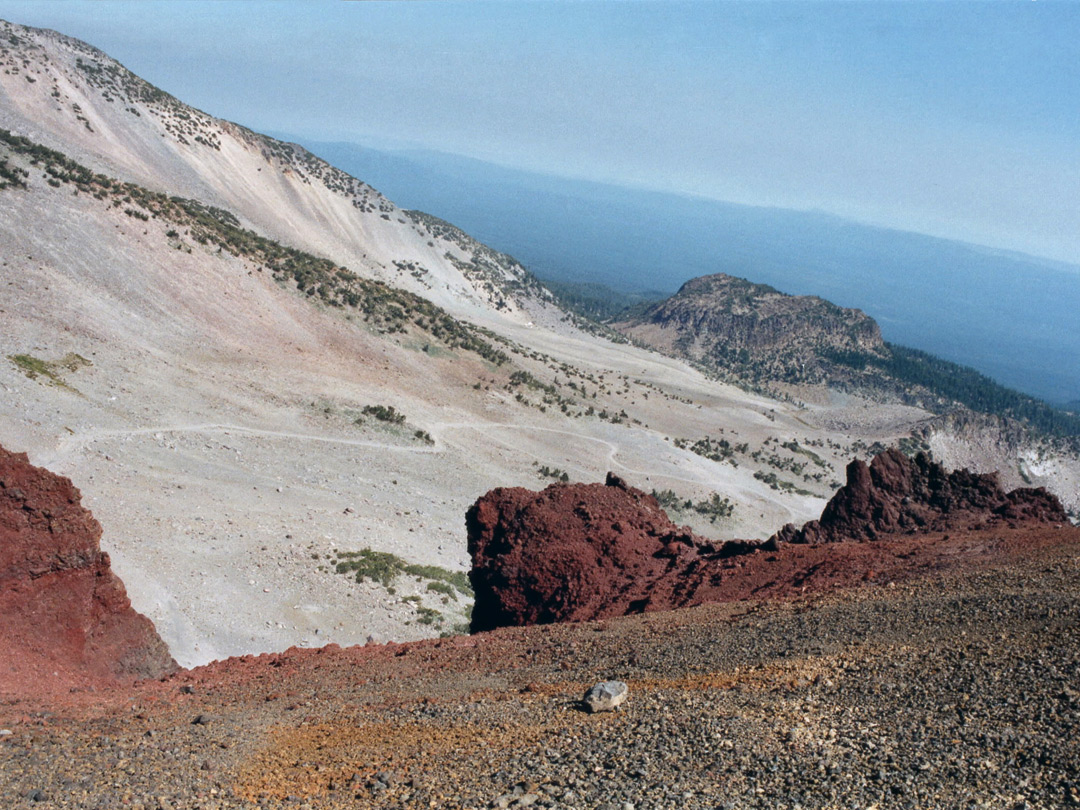 Lava on top of Green Butte