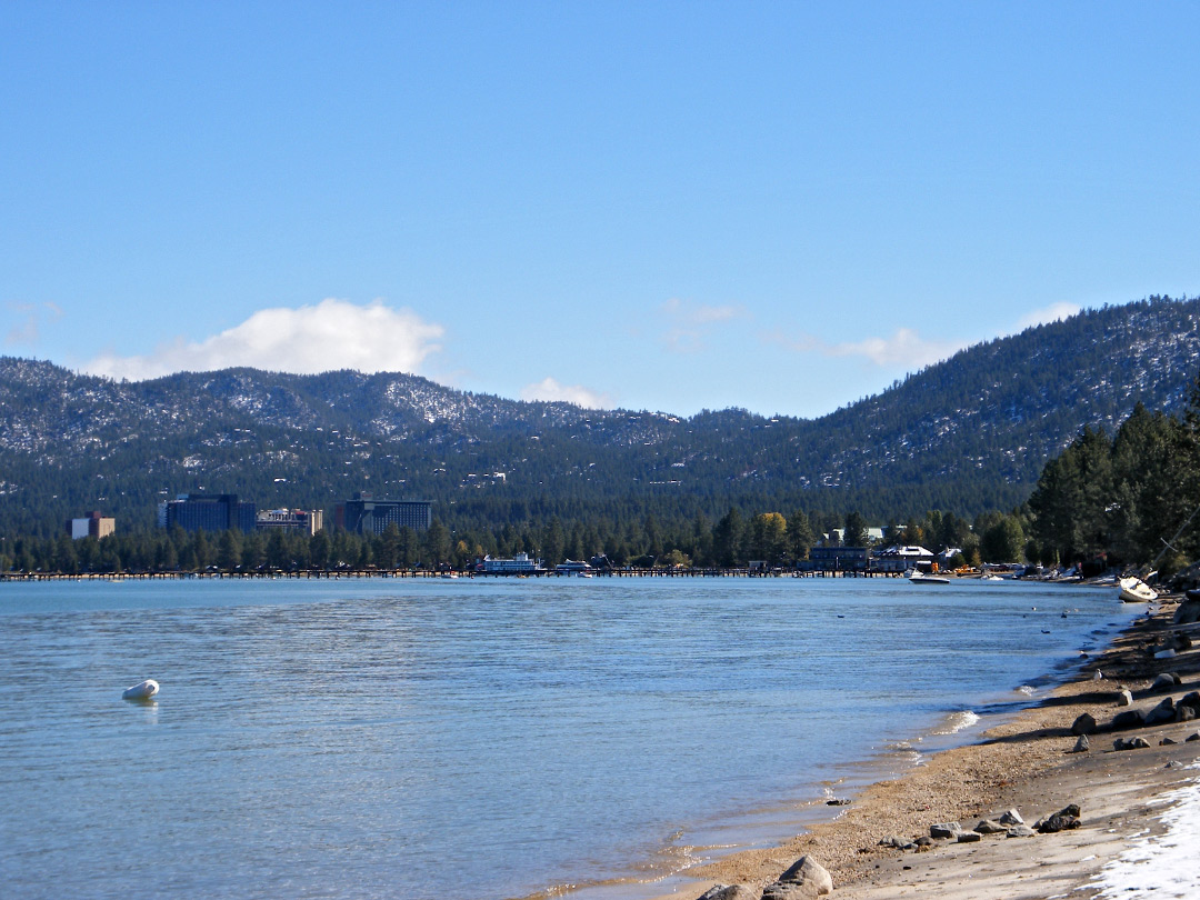 Beach at South Lake Tahoe