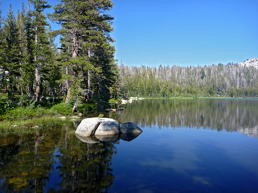 Edge of the third lake