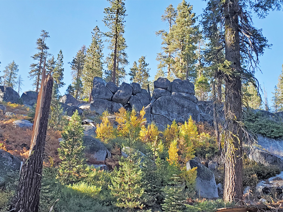 Granite slope