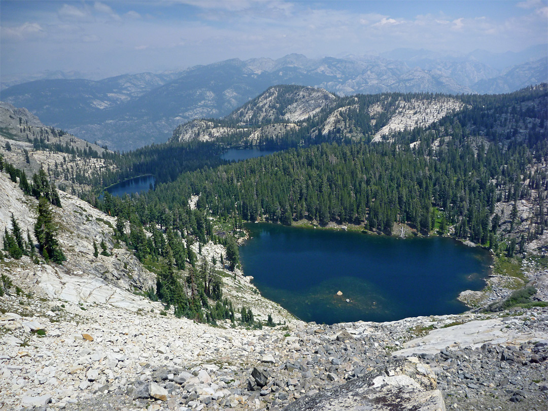 Ridge above the lakes