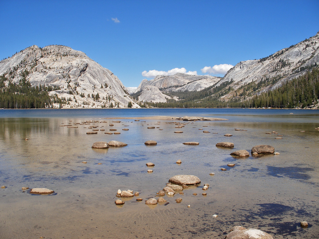 Beach at Tenaya Lake