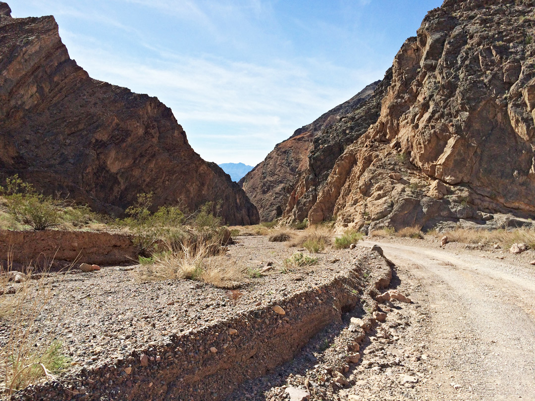 Road through Titus Canyon