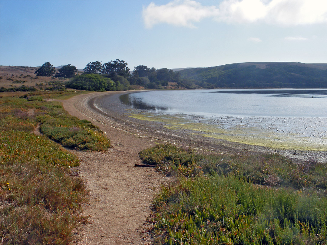 Sandy beach