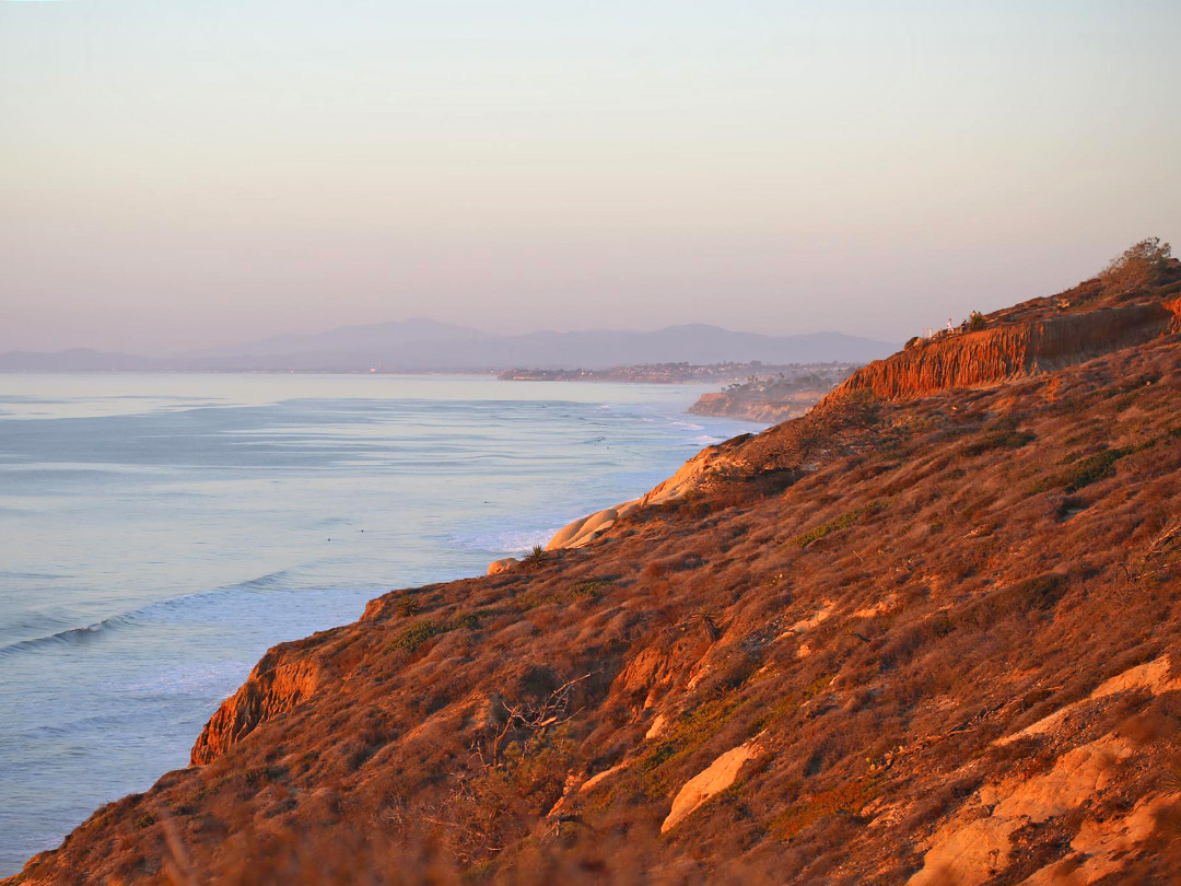 Coastline to the north