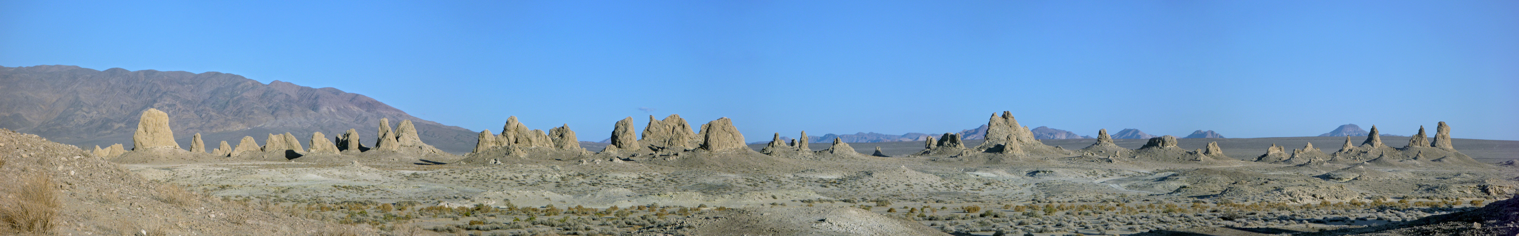 Panorama of the pinnacles