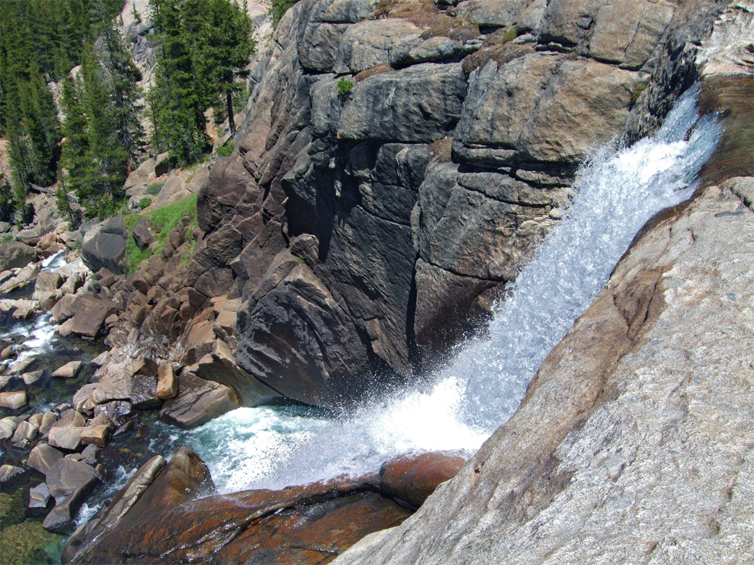 Top of Tuolumne Falls